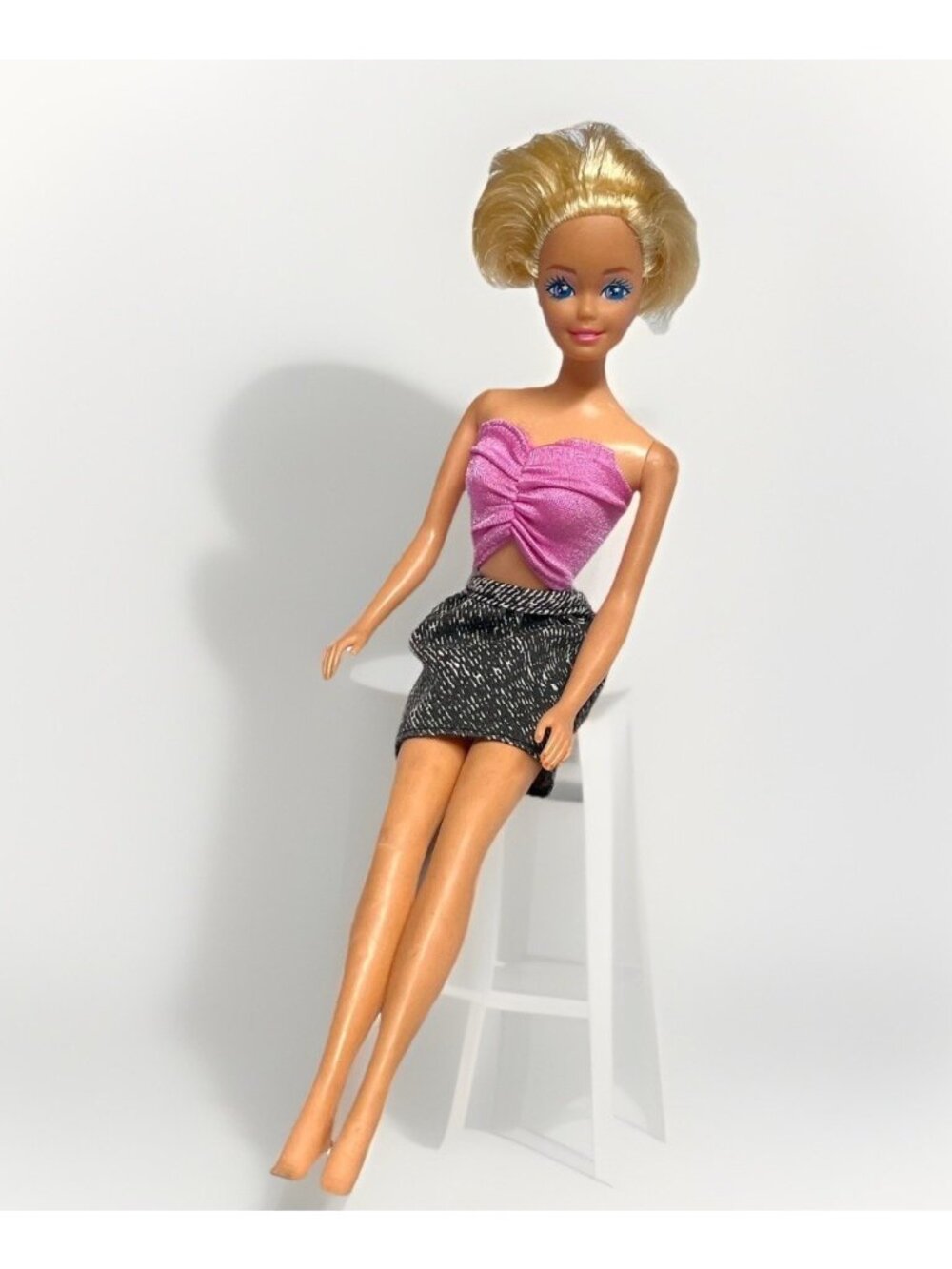 1989 Superstar Barbie The Starry Eyed Award Winning Movie Star Barbie Doll #1604